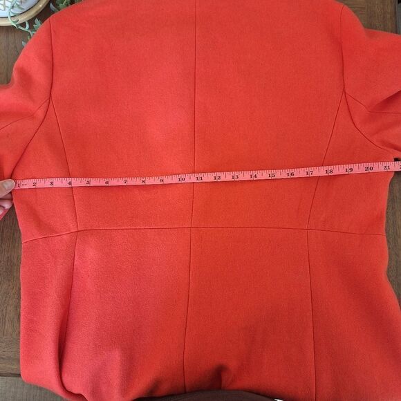 J. Crew uptown ruffled collar wool dress coat 16 - Picture 6 of 8